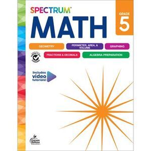 Spectrum Math Workbook, Grade 5 -- Spectrum